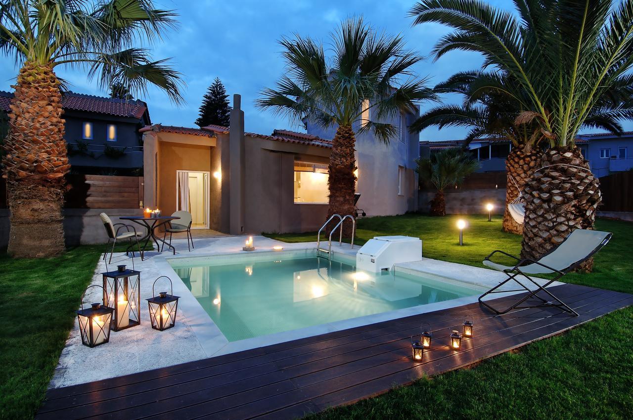 הרסוניסוס Paradise Island Villas מראה חיצוני תמונה